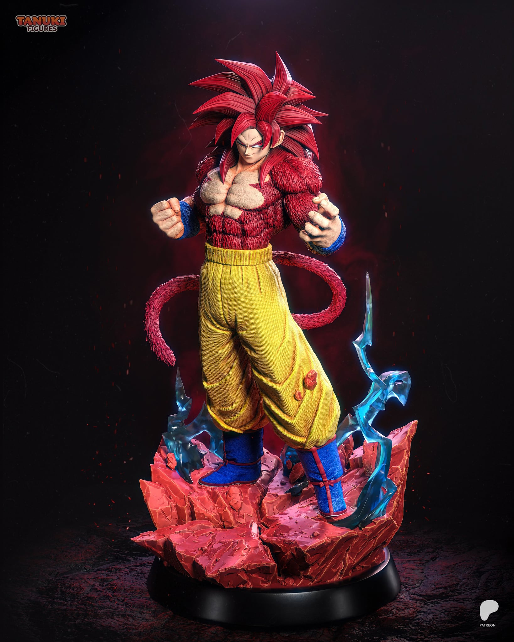 Goku Super Saiyajin 4